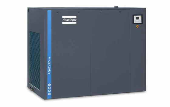เครื่องบดอากาศสกรูไร้น้ํามัน AQ15-55 VSD ของ Atlas Copco
