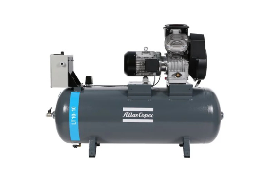 แอร์คอมเพรสเซอร์แบบสกรูหมุน Atlas LT10 7.5Kw 20 บาร์ 0.51 ลบ.ม./นาที