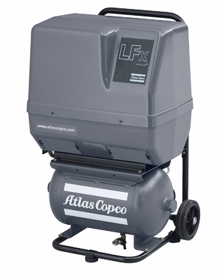 เครื่องปั่นอากาศ Atlas Screw Compressor LFX Compact Piston ปริมาณเสียง 62-64dB