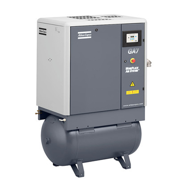 11kw น้ํามันฉีด Rotary Atlas สกรูเครื่องปรับอากาศ Ga+ Ga11+
