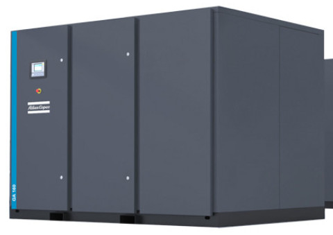 Ga220+ น้ํามันฉีด Rotary Atlas สกรูเครื่องปรับอากาศ 50hz 220kw