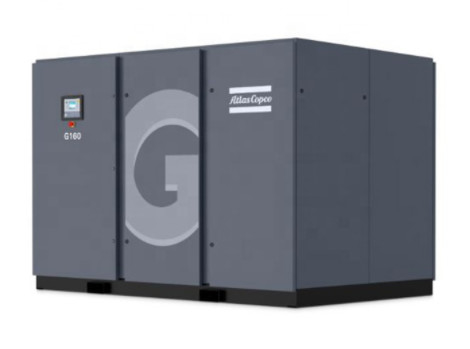 250kw 60hz น้ํามันฉีด Rotary Atlas สกรูเครื่องปรับอากาศ Ga250+