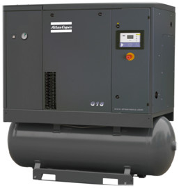 Compact G18 Oil Injected Atlas Screw Air Compressor 18kw ประหยัด