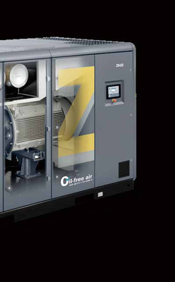 ZR55~750 เครื่องบดอากาศ Atlas Screw ที่ไม่มีน้ํามัน พร้อมการอนุมัติ TUV
