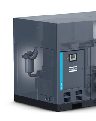 ZH+&ZH630-1600 เซ็นทรีฟิวเกล ฟรีน้ํามัน Atlas Screw Air Compressor สําหรับผ้า Mat อาหาร อิเล็กทรอนิกส์