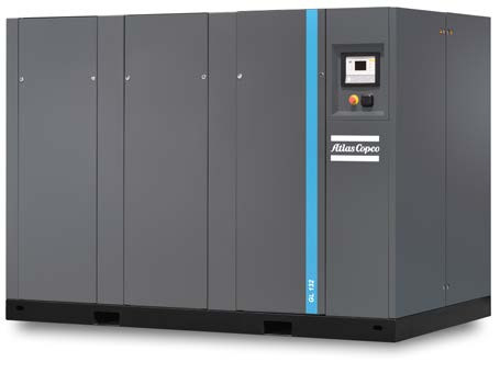 เทคโนโลยีฉีดน้ํามันที่ฉลาดและมอเตอร์ IE4/IE5 ใน GA Series GA110VSD++-GA315VSD+ Atlas Screw Air Compressor