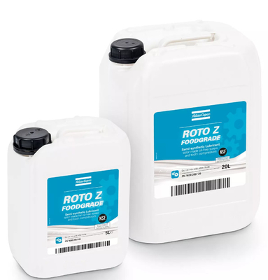น้ํามันเลื่อมประเภทอาหารสําหรับ Roto น้ํามันสังเคราะห์ หมุน Atlas Screw Air Compressor