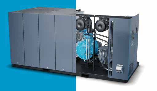 เทคโนโลยีฉีดฉลาดเพื่อประหยัดพลังงาน GA90+-315+(VSD+),GA200-250HYBRID+ Atlas Screw Air Compressor