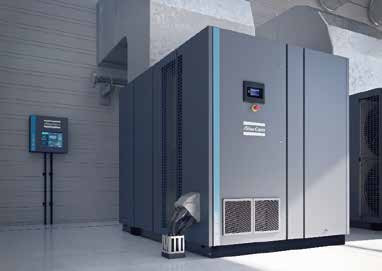 เทคโนโลยีฉีดฉลาดเพื่อประหยัดพลังงาน GA90+-315+(VSD+),GA200-250HYBRID+ Atlas Screw Air Compressor