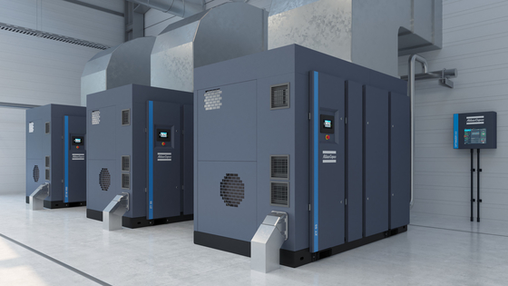 Atlas Copco เครื่องปรับอากาศแบบฟรีสกรูน้ํามัน ZT/ZR 55-90 ((VSD) ((FF)) ปลอดภัยต่อพลังงาน