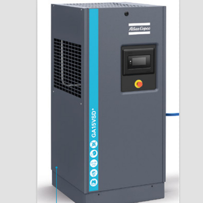 50 60Hz Atlas VSD Plus อลูมิเนียมอากาศคอมเพรสเซอร์ 15 KW Rotary Screw คอมเพรสเซอร์