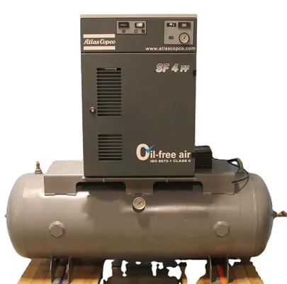 3.7KW / 5HP 0 Ppm เครื่องปรับอากาศแบบสกรู SF4
