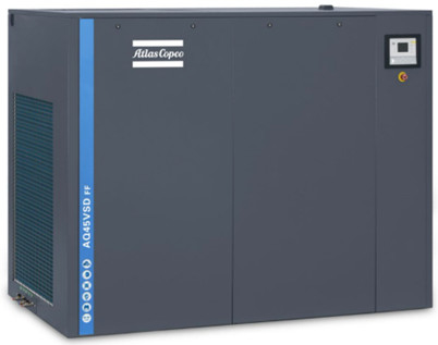 การปรับปรุงอากาศโดยตรงขับเคลื่อน 45KW/60HP เครื่องปรับอากาศสกรูไร้น้ํามัน AQ45VSD ด้วยปริมาณน้ํามัน 0 Ppm