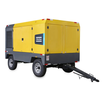 25.4-22.8 M3/min FAD เครื่องปรับอากาศไฟฟ้าพกพา V900 พร้อมปิดอัตโนมัติ