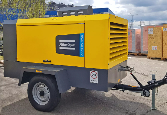 เครื่องอัดอากาศแบบพกพา XAHS400 PACE 5-12 บาร์ 95KW Cummins