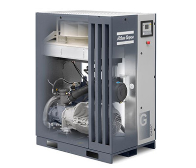 AC Power Ga55+, เครื่องปรับอากาศแบบหมุน Atlas Screw เครื่องปรับอากาศแบบหมุนอัดน้ํามัน 55kw