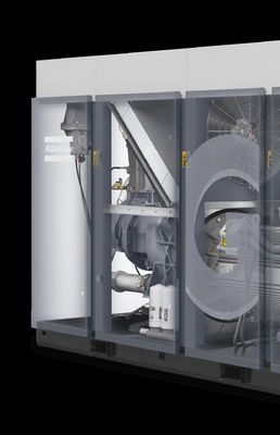 เครื่องเย็นอากาศ น้ํามันฉีด Rotary Atlas Screw Air Compressor Atlas 160kw Ga160+ 60hz