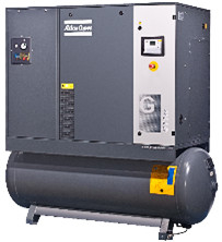 น้ํามันฉีด Atlas สกรูเครื่องปรับอากาศ ประหยัด 22kw G22