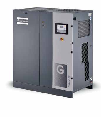 Ga30+-90 น้ํามันฉีด Rotary Atlas Screw Air Compressor Atlas GA ซีรี่ย์