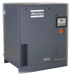 สกรูหมุน Atlas สกรูเครื่องปรับอากาศ Atlas GA15 VSD 15KW