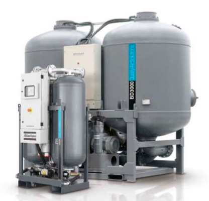 อลูมิเนียมสลัด Atlas CD25 เครื่องแห้งเครื่องแห้ง Atlas ความดันจุดน้ําฝน -20°C