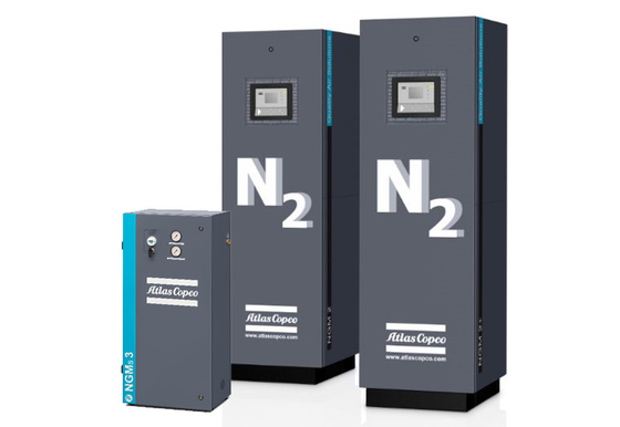 อุตสาหกรรมบนสถานที่เครื่องผลิตไนโตรเจน NGM7 ขนาด 820x772x2090mm
