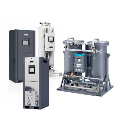 NGP900 N2 Generator Atlas ขนาด 97.6x99.2x124.4 นิ้ว