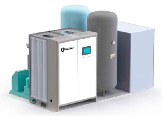 PSA Beacon Medaes เครื่องกำเนิดออกซิเจน 93% ความบริสุทธิ์ของออกซิเจน 8-60m3/h Flowrate