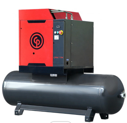 เครื่องอัดอากาศแบบสกรูนิวเมติกชิคาโก 11kw CPM15 Lubricated