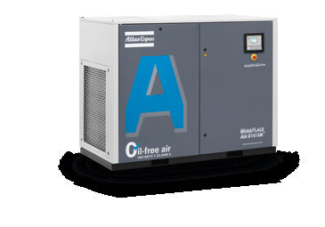 GA160+50Hz Atlas Screw Air Compressor GA Series วัสดุเหล็กผสมอลูมิเนียม ISO 8573-1