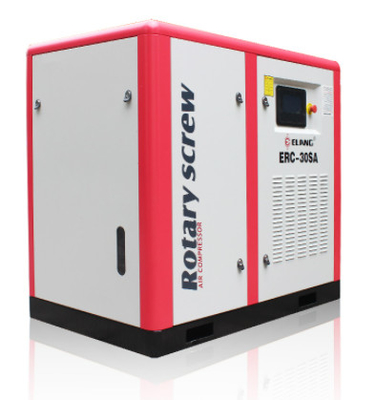 30HP 22KW แม่เหล็กถาวรโรตารี่สกรูอัดอากาศพร้อม VSD INVERTER