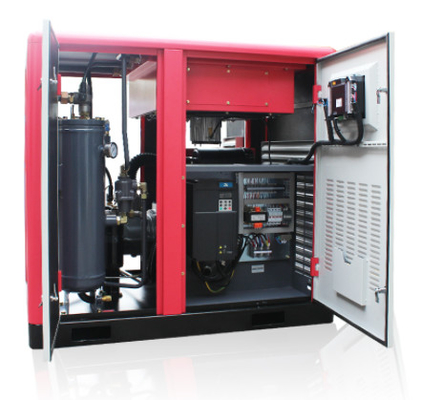 30HP 22KW แม่เหล็กถาวรโรตารี่สกรูอัดอากาศพร้อม VSD INVERTER