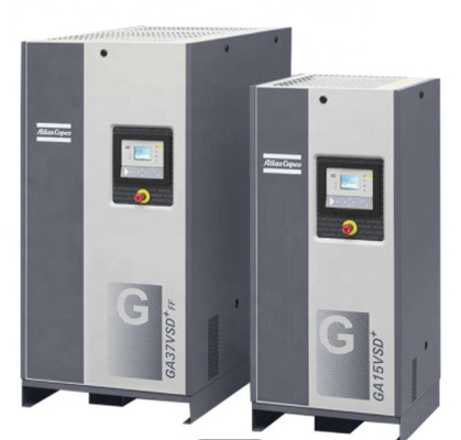 VSD+ Atlas Screw Air Compressor G45VSD+ FF 45kw สร้างในเครื่องแห้ง