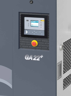 Ga+ ซีรีส น้ํามันฉีด Rotary Atlas Screw Air Compressor 22kw Ga22+