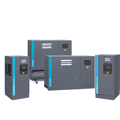 น้ํามันฉีด Atlas สกรูเครื่องปรับอากาศ Vsd Plus Ga37-110 Vsd+ 37-110kw พลังงาน